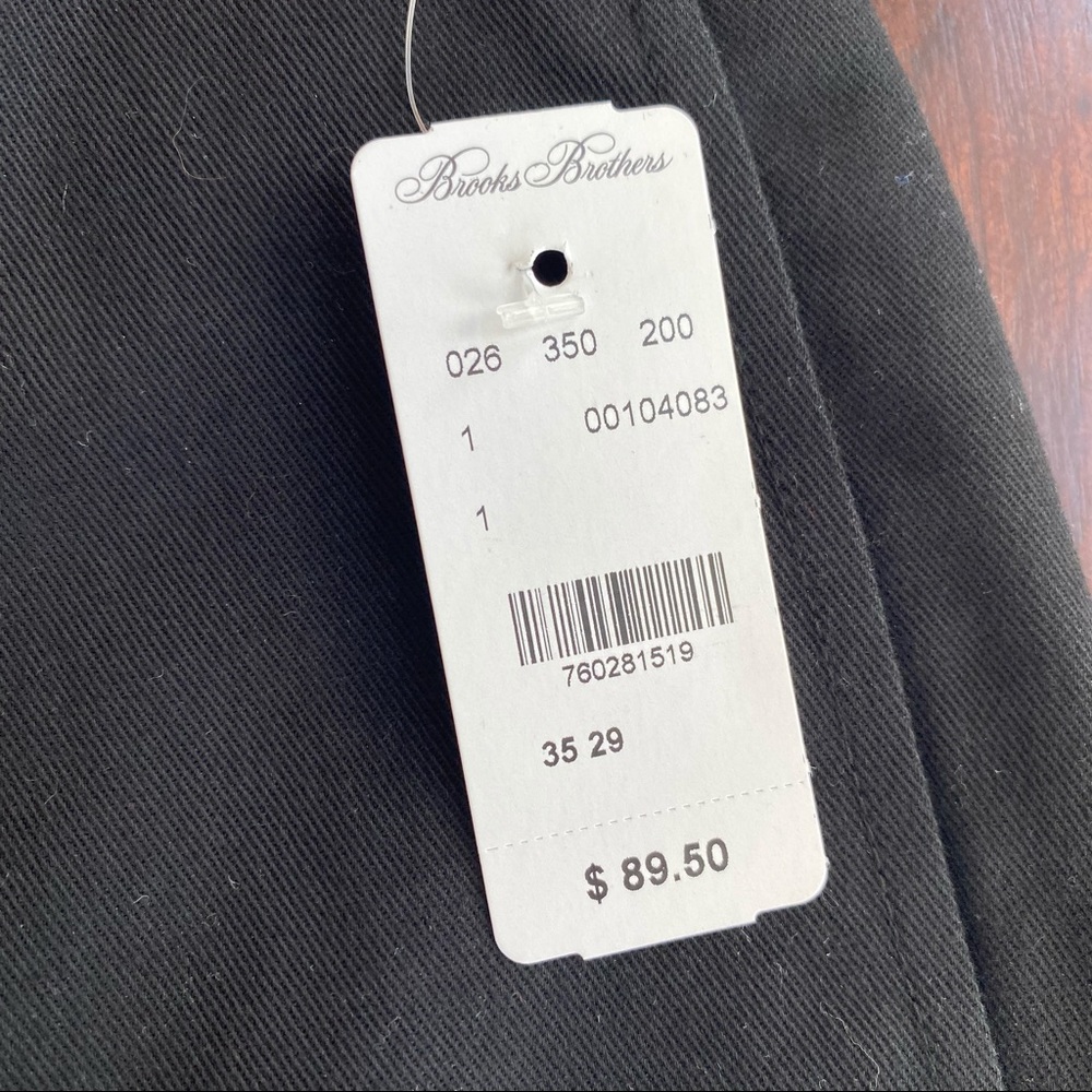 NWT! Brooks Brothers Advantage Chino, W35/L29 - Picture 3 of 7